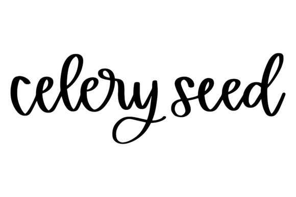 Download Celery Seed, Spice Label - Premium Bundle