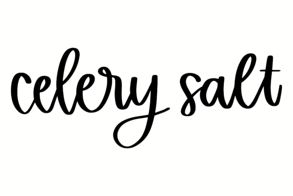Download Celery Salt, Spice Label - Premium Bundle