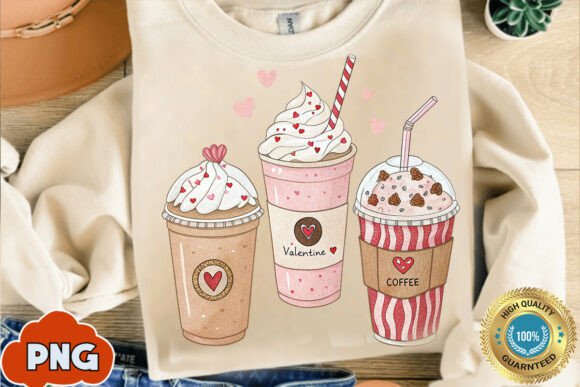 Download Whipped Cream Coffee Valentine's Day PNG - Valentine's day png Collection