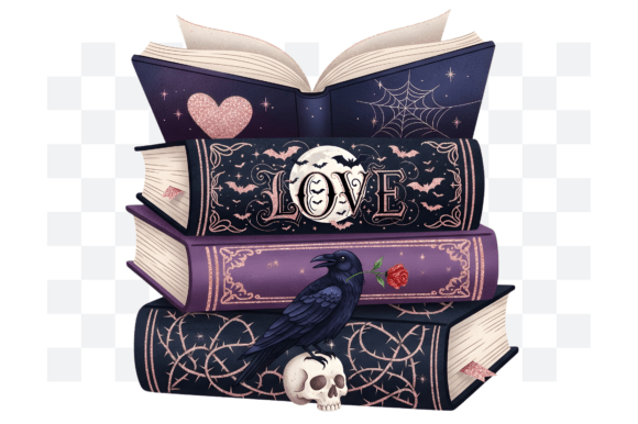 Download Gothic Books Valentine's Day PNG Clipart - Valentine's day png Collection