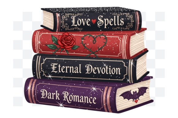 Download Gothic Books Valentine's Day PNG Clipart - Valentine's day png Collection